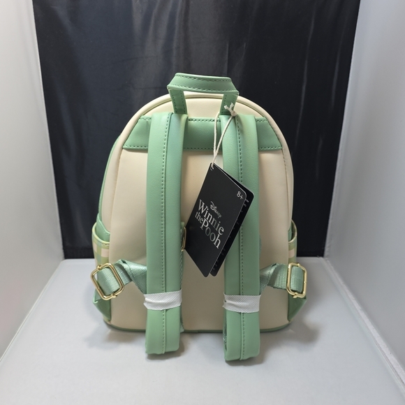 Loungefly Disney Winnie the Pooh Floral Gingham Mini Backpack NWT - Picture 3 of 6